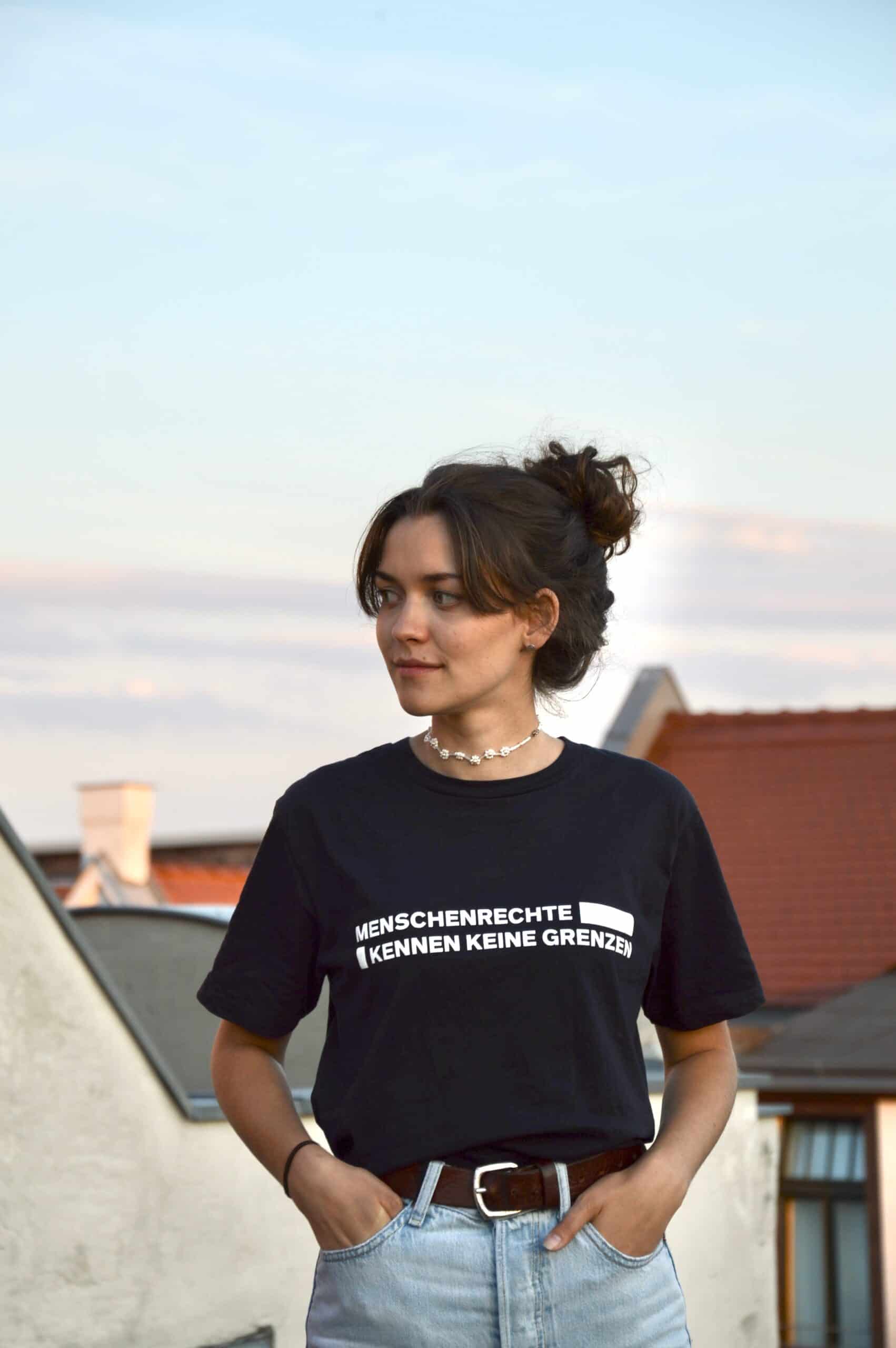 Shirt: Menschenrechte kennen keine Grenzen
