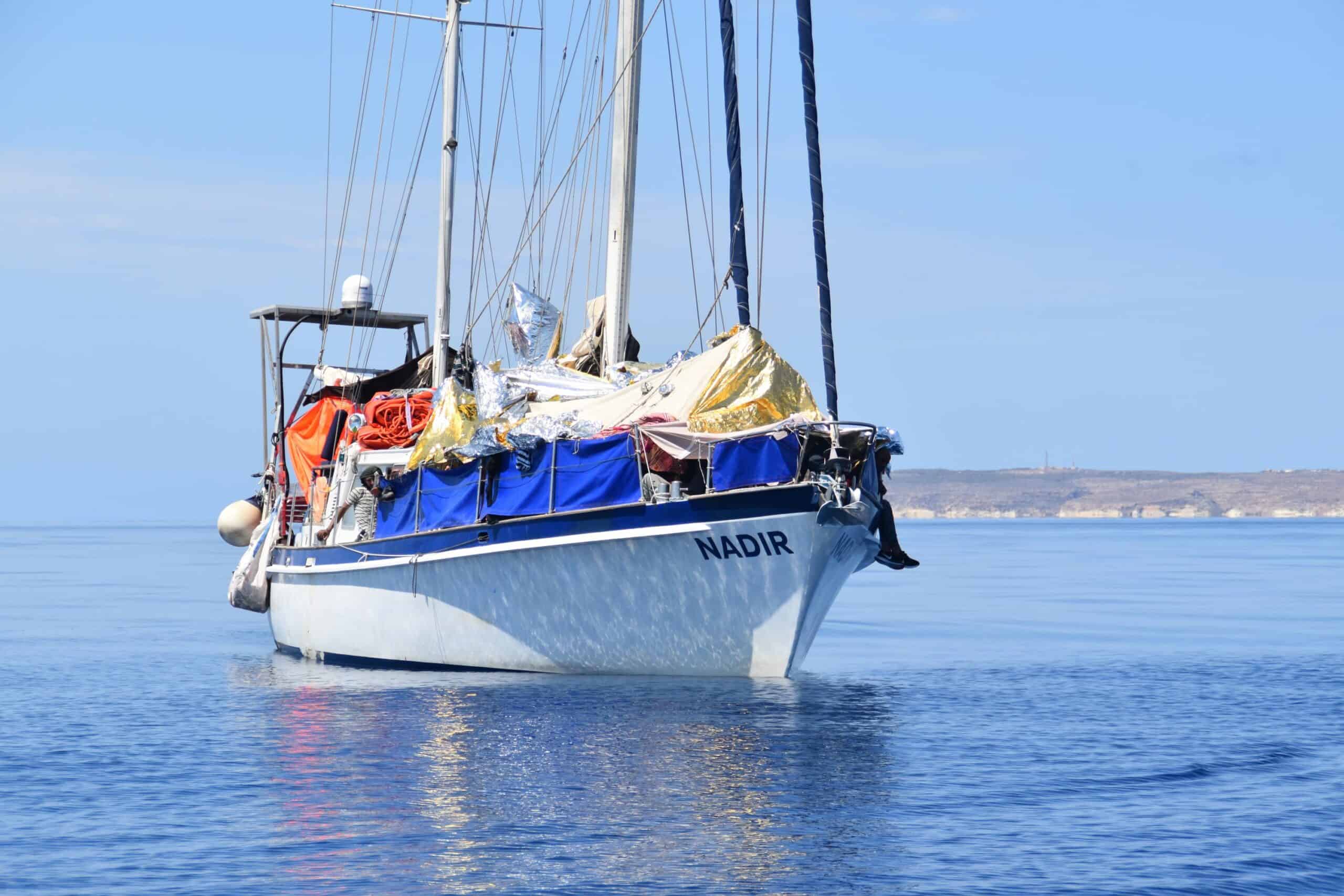Nadir+59Gäste vor Lampedusa