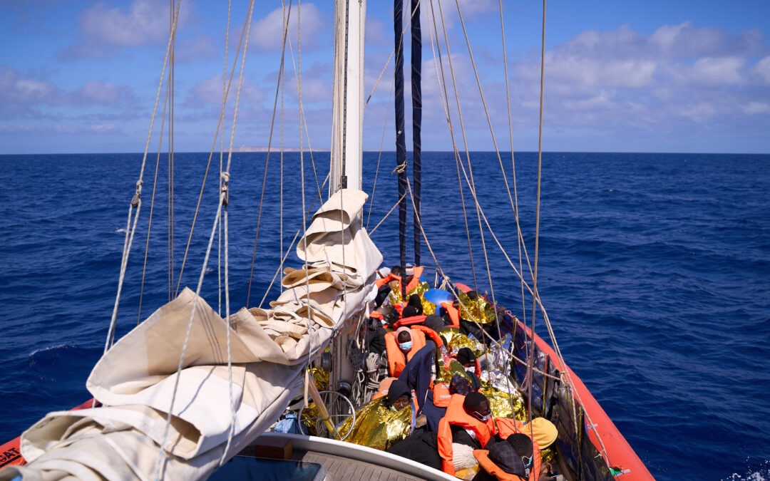 Segelboot Nadir rettet 47 Menschen in Seenot