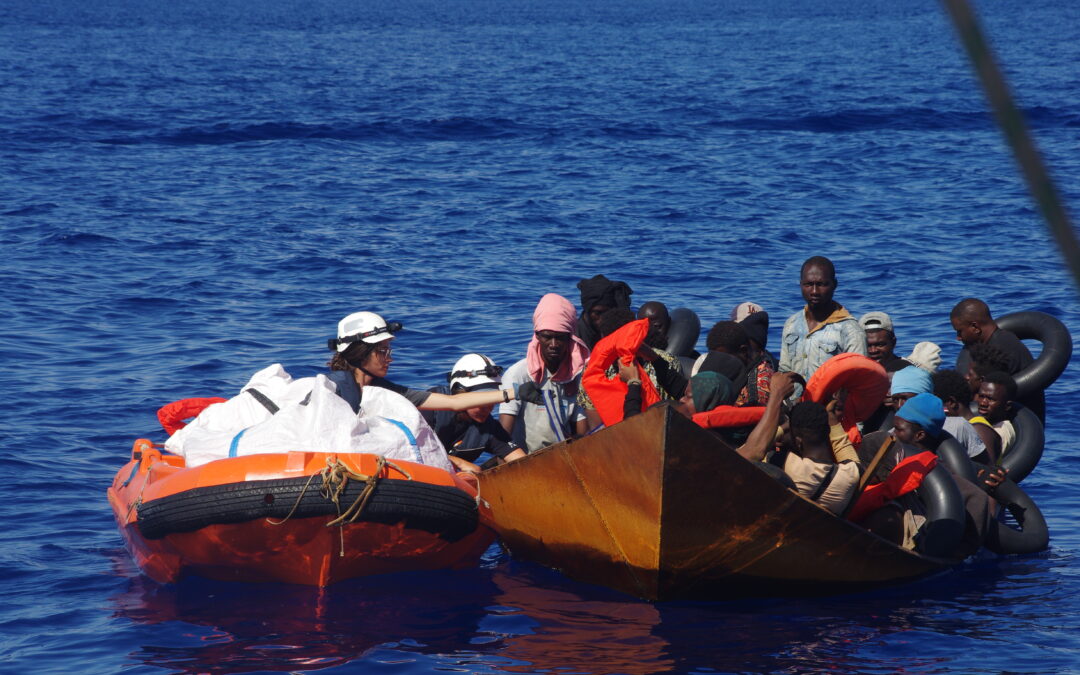 Ausnahmesituation auf dem Mittelmeer: Segelschiff Nadir im Dauereinsatz