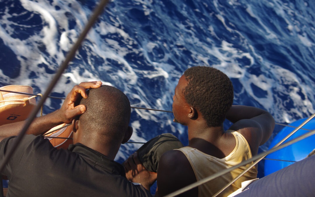 Segelschiff Nadir rettet 170 Menschen aus Seenot