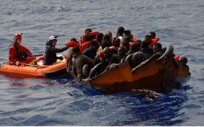 Fünf Boote und eine dramatische Rettungssituation