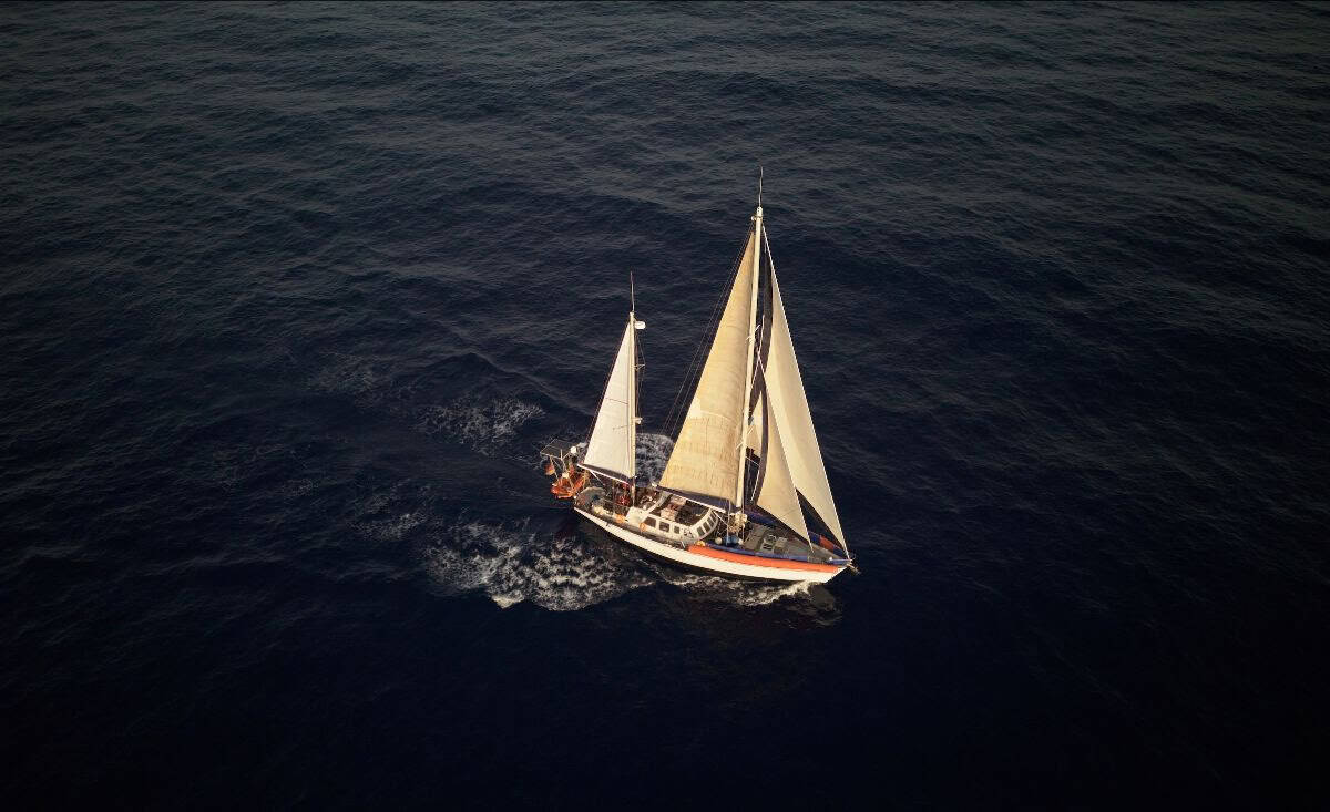 Segelschiff NADIR im Mittelmeer