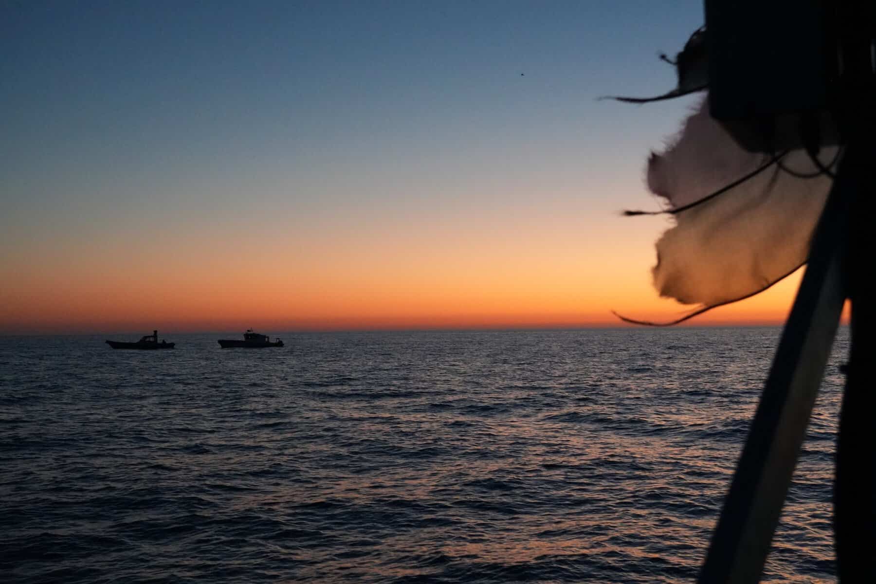 scLCG-Patrouille auf dem Mittelmeer