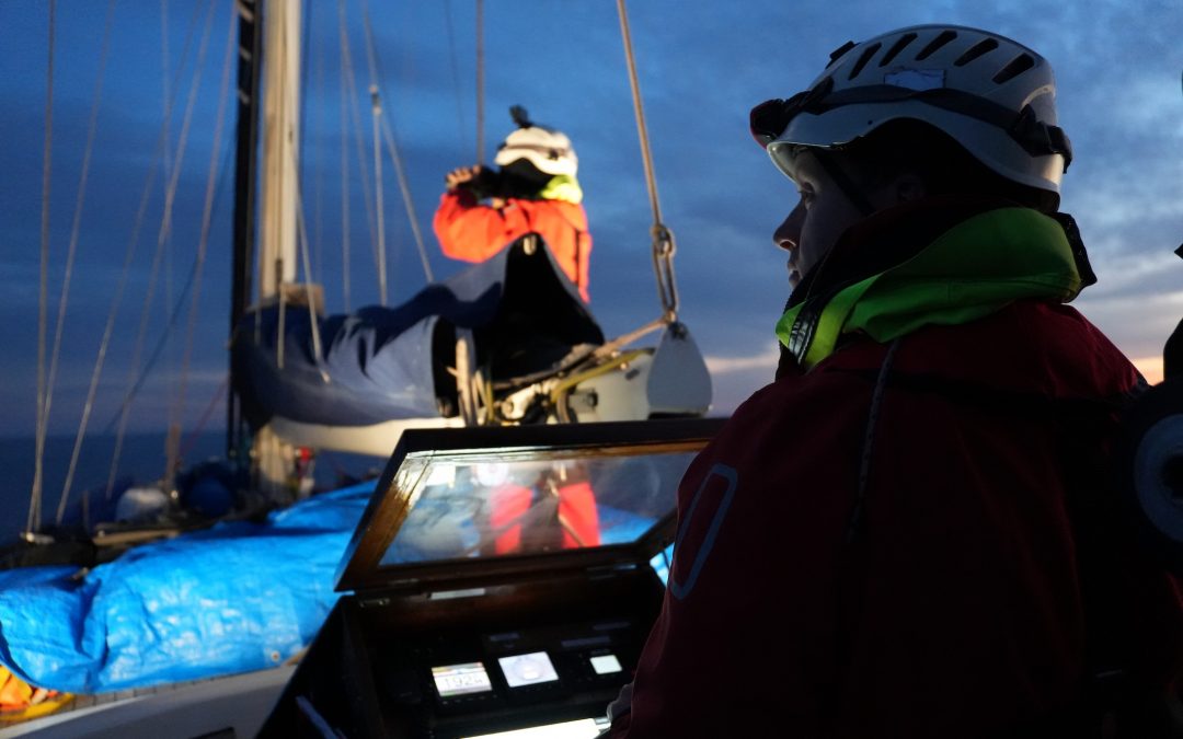 Unruhige Nächte auf dem Mittelmeer.